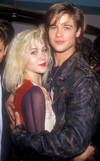 Christina Applegate, Brad Pitt
